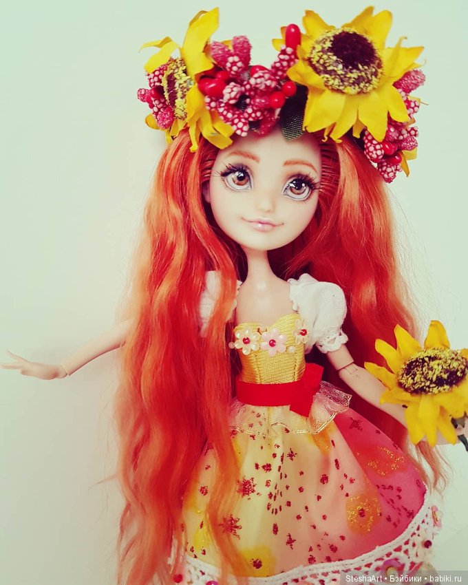 Осеннее солнышко. ООАК Мишель ЭАХ (фото 5)