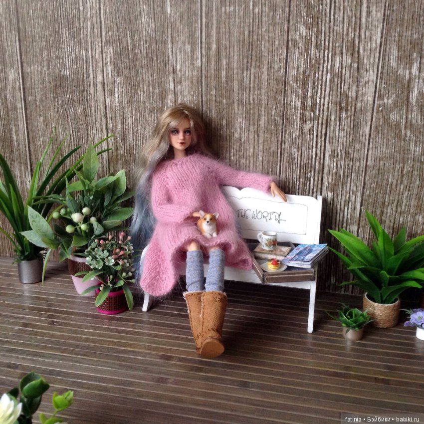 Много растений и немного Флёр среди них