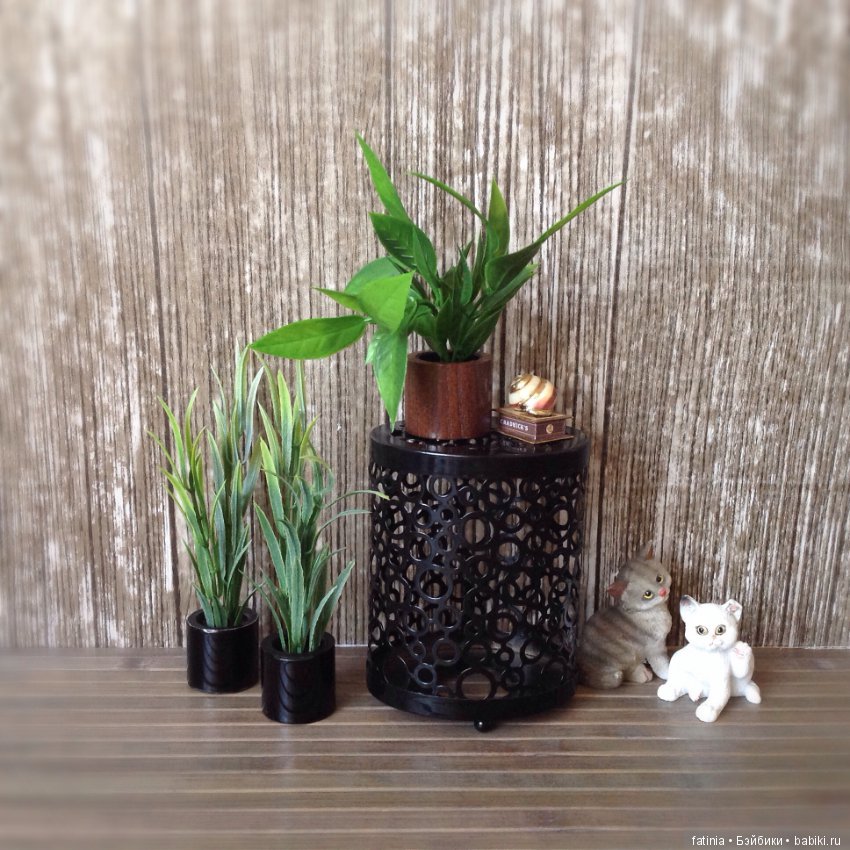 Много растений и немного Флёр среди них