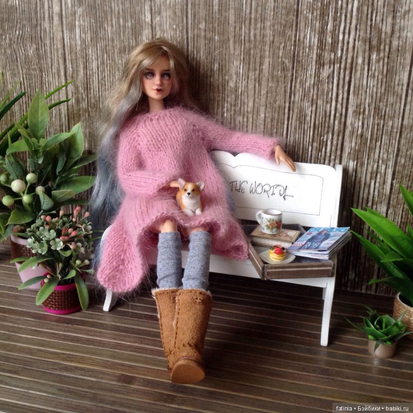 Много растений и немного Флёр среди них