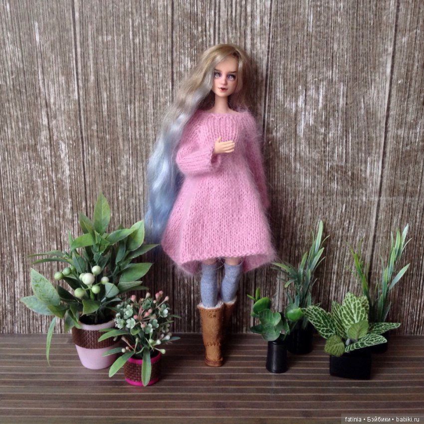 Много растений и немного Флёр среди них