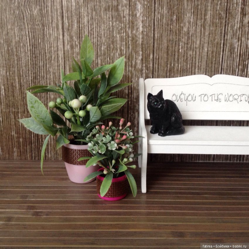 Много растений и немного Флёр среди них