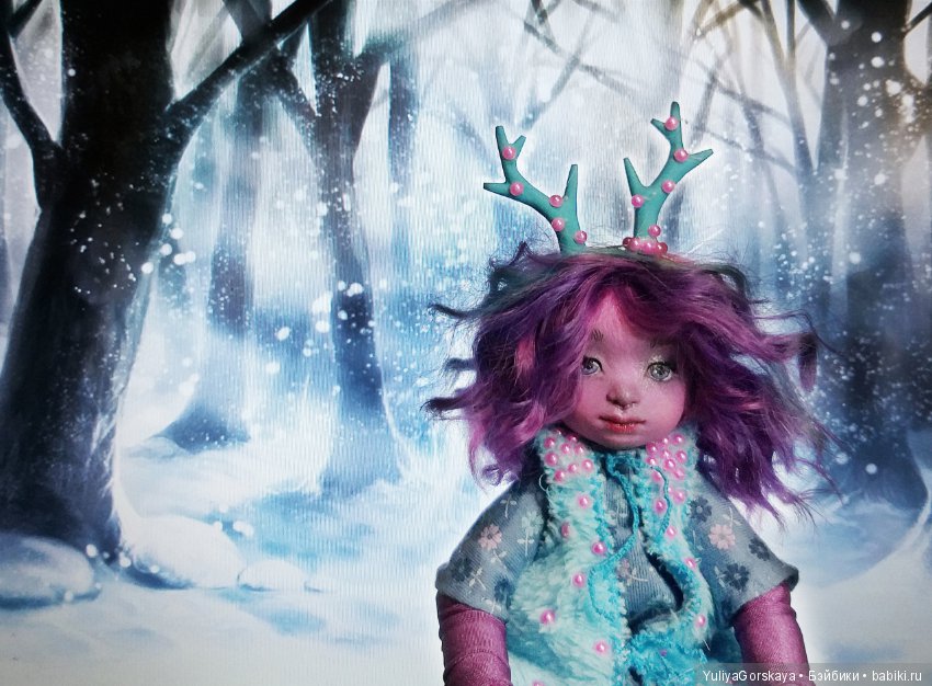 3 куколки тедди — Авторские куклы Тедди (фото 5)