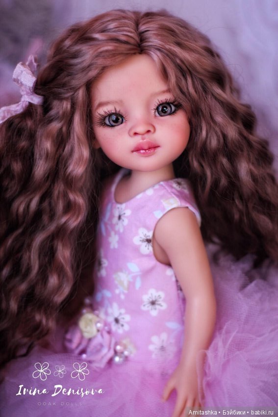 ООАК Маники — ООАК Paola Reina (Паола Рейна) и испанских кукол: перерисовка (фото 2)