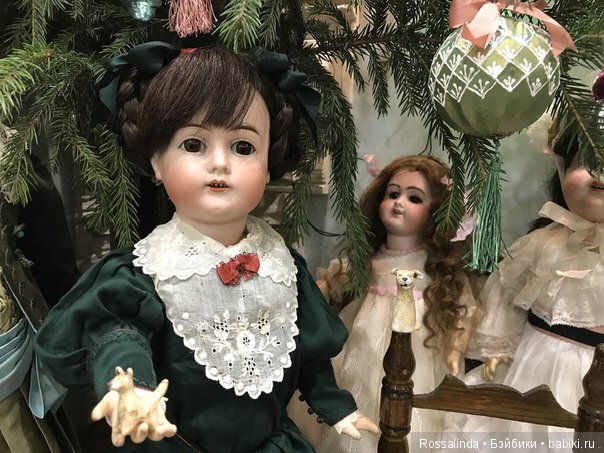 Как наряжалась Каролинка — Редкие антикварные куклы и реплики: воск