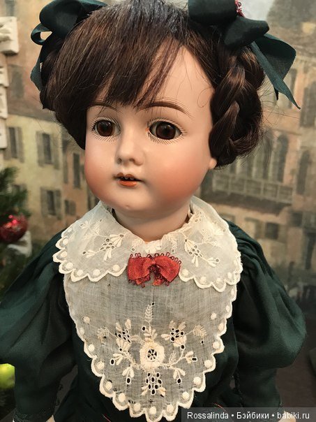 Как наряжалась Каролинка — Редкие антикварные куклы и реплики: воск