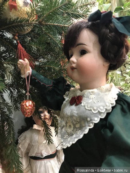 Как наряжалась Каролинка — Редкие антикварные куклы и реплики: воск