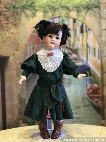 Как наряжалась Каролинка — Редкие антикварные куклы и реплики: воск