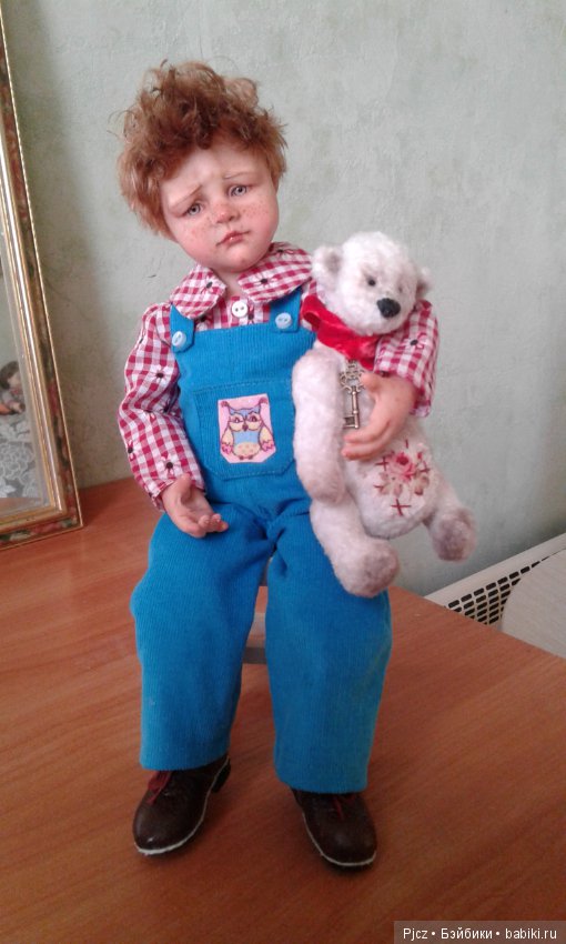 Ванечка — Лепка авторских кукол: полимерная глина (фото 3)