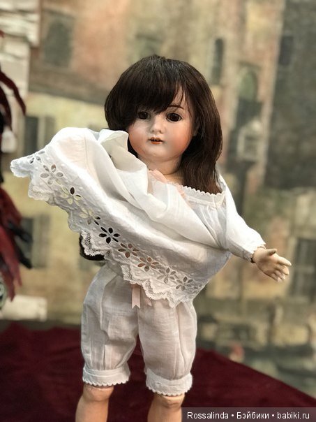 Как наряжалась Каролинка — Редкие антикварные куклы и реплики: воск (фото 6)