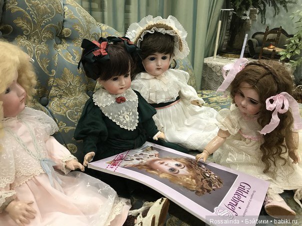 Как наряжалась Каролинка — Редкие антикварные куклы и реплики: воск