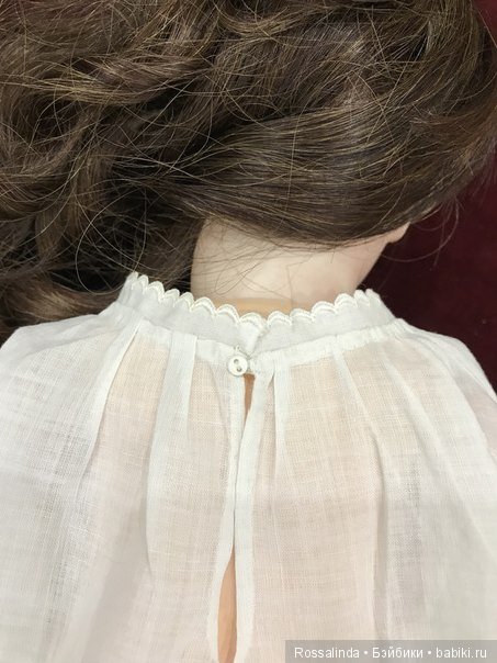 Как наряжалась Каролинка — Редкие антикварные куклы и реплики: воск (фото 7)