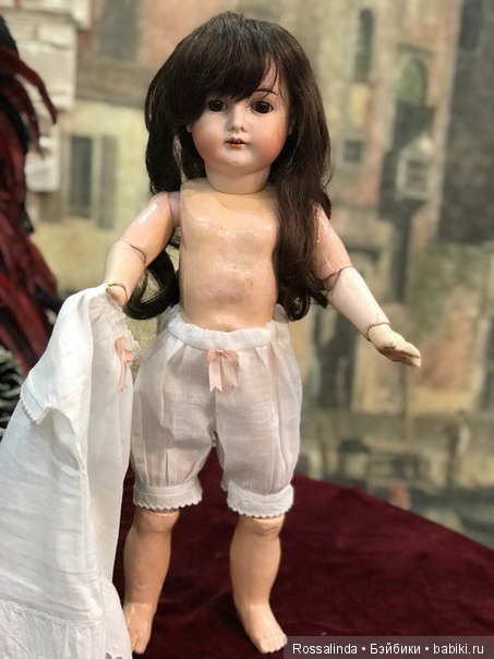 Как наряжалась Каролинка — Редкие антикварные куклы и реплики: воск (фото 5)