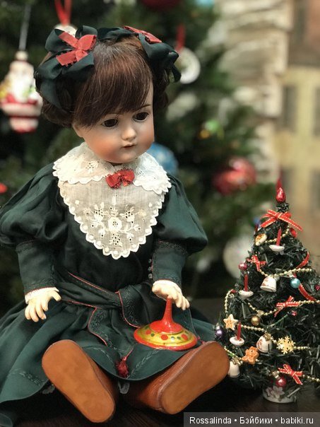 Как наряжалась Каролинка — Редкие антикварные куклы и реплики: воск