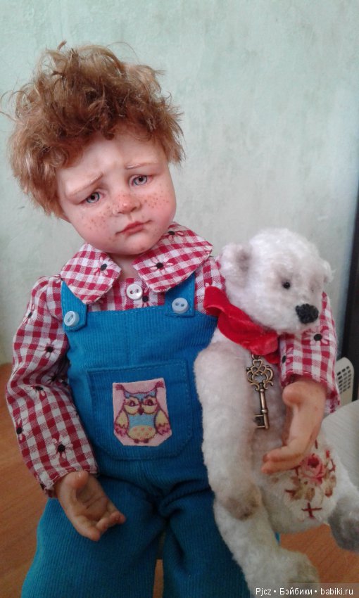 Ванечка — Лепка авторских кукол: полимерная глина (фото 2)