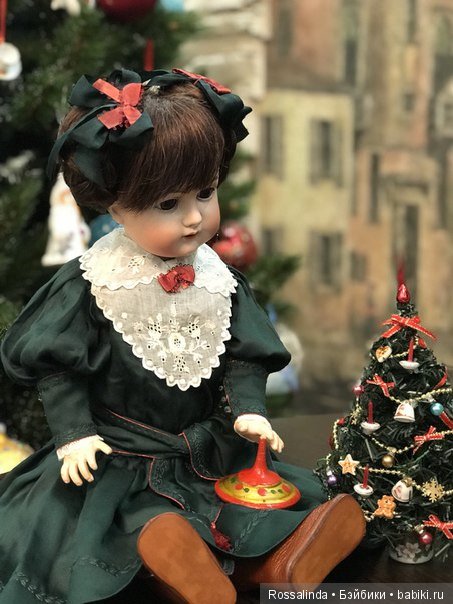 Как наряжалась Каролинка — Редкие антикварные куклы и реплики: воск