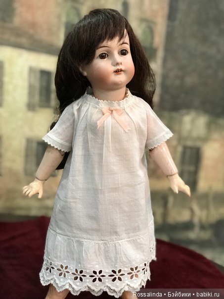 Как наряжалась Каролинка — Редкие антикварные куклы и реплики: воск (фото 9)