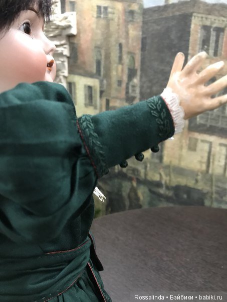 Как наряжалась Каролинка — Редкие антикварные куклы и реплики: воск