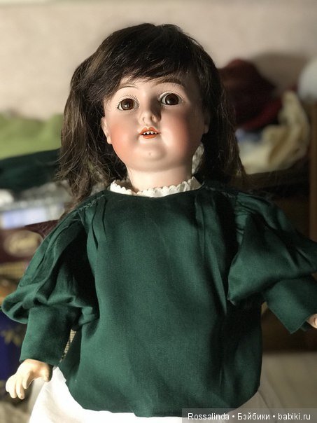 Как наряжалась Каролинка — Редкие антикварные куклы и реплики: воск
