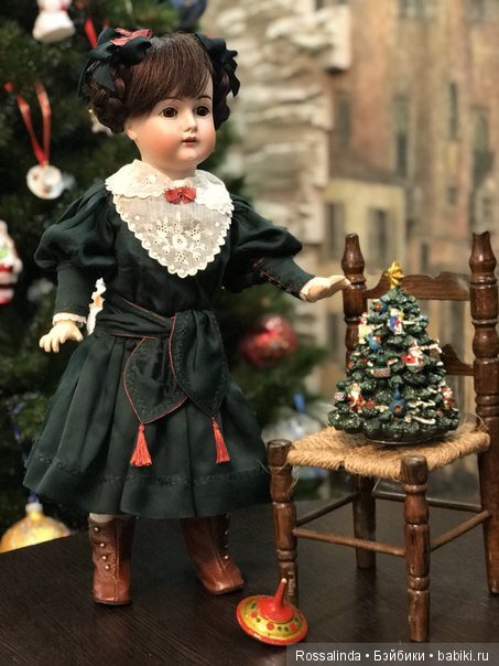 Как наряжалась Каролинка — Редкие антикварные куклы и реплики: воск