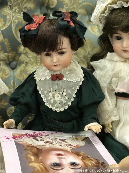 Как наряжалась Каролинка — Редкие антикварные куклы и реплики: воск