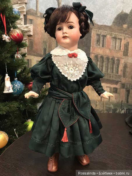 Как наряжалась Каролинка — Редкие антикварные куклы и реплики: воск