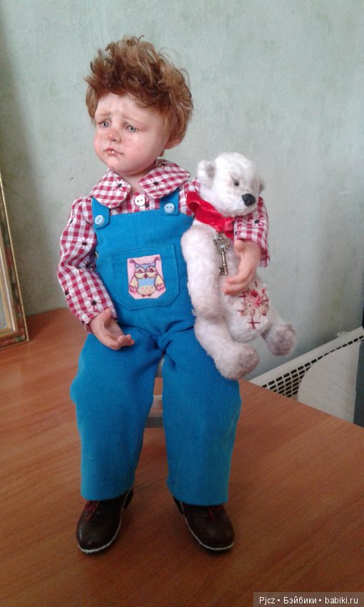 Ванечка — Лепка авторских кукол: полимерная глина (фото 5)