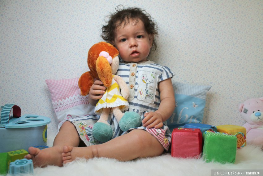 Алина, молд Лиам от Bonnie Brown. Куклы-реборн Галины Людвиг (фото 9)