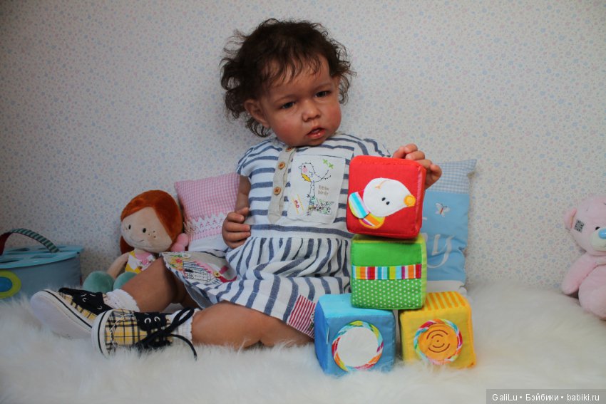 Алина, молд Лиам от Bonnie Brown. Куклы-реборн Галины Людвиг (фото 2)