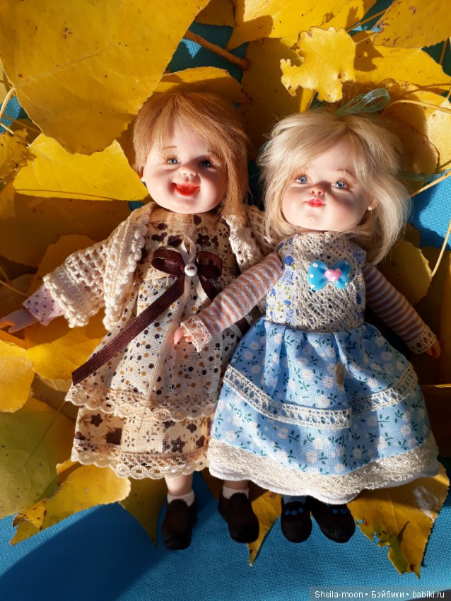 Осенняя зарисовка. Авторские куклы Егоровой Елены