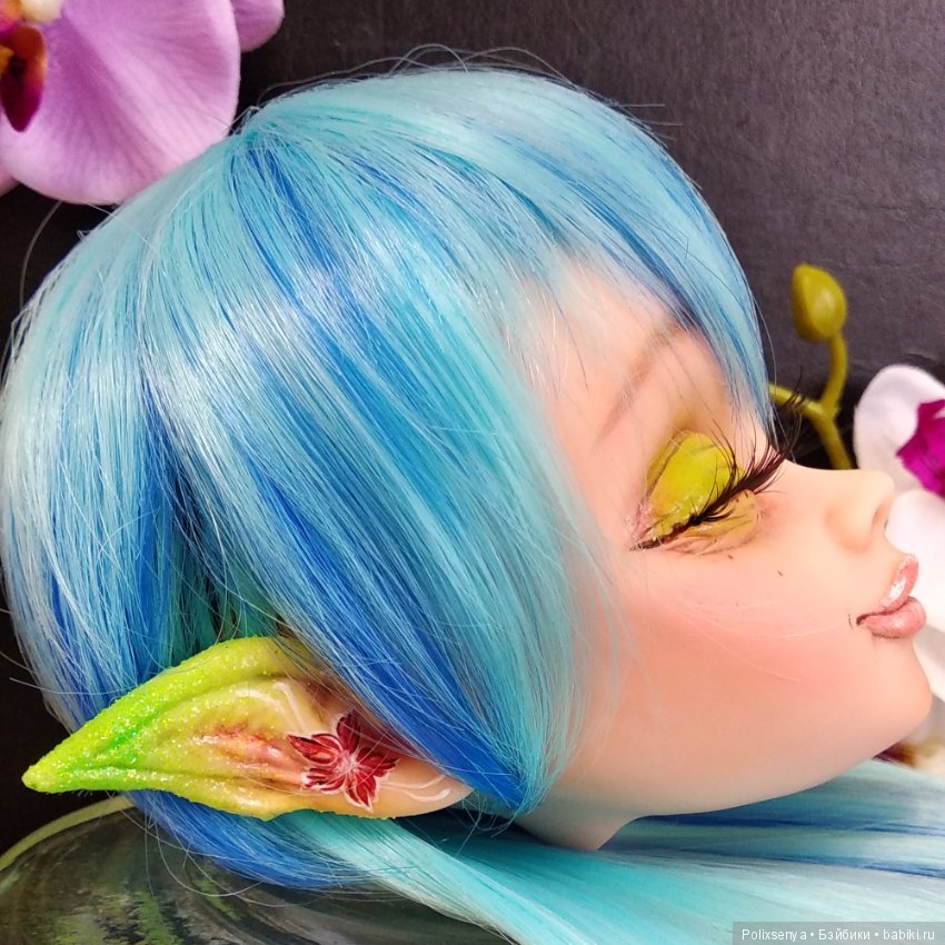 ООАК эльфиечка — Куклы Звезды подиума (Angel Collection): шарнирные