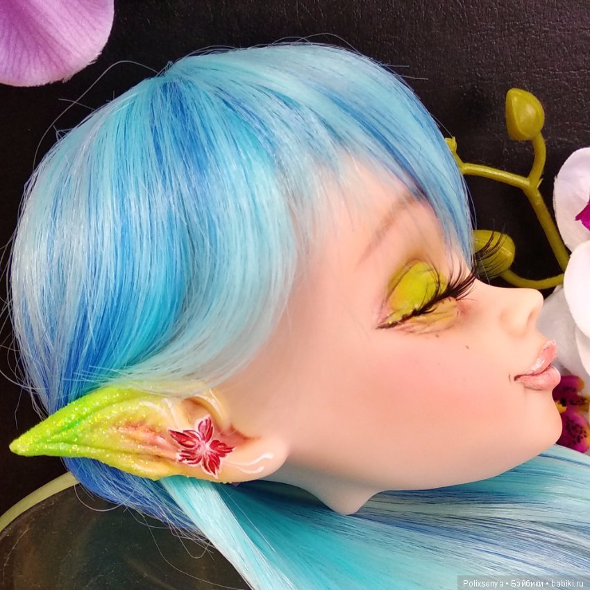 ООАК эльфиечка — Куклы Звезды подиума (Angel Collection): шарнирные (фото 2)