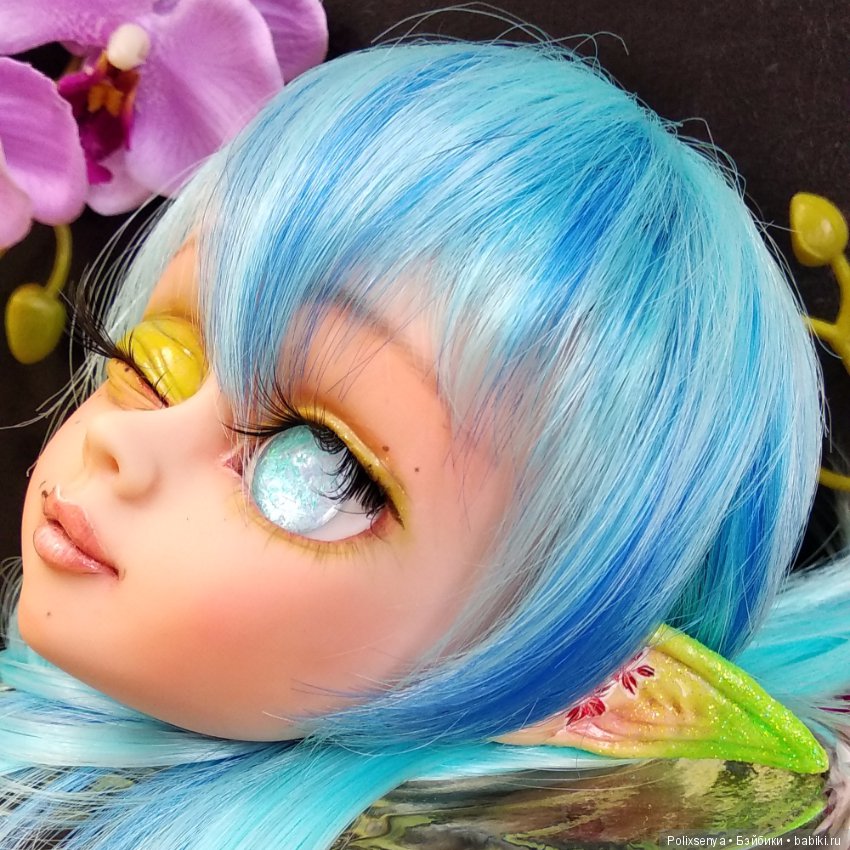 ООАК эльфиечка — Куклы Звезды подиума (Angel Collection): шарнирные (фото 5)