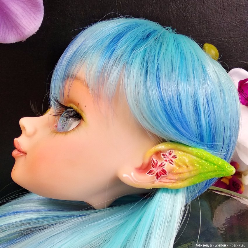 ООАК эльфиечка — Куклы Звезды подиума (Angel Collection): шарнирные (фото 4)