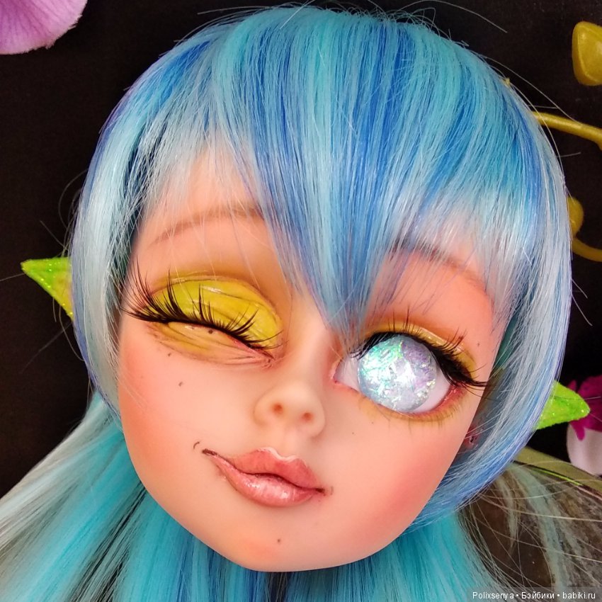 ООАК эльфиечка — Куклы Звезды подиума (Angel Collection): шарнирные (фото 3)