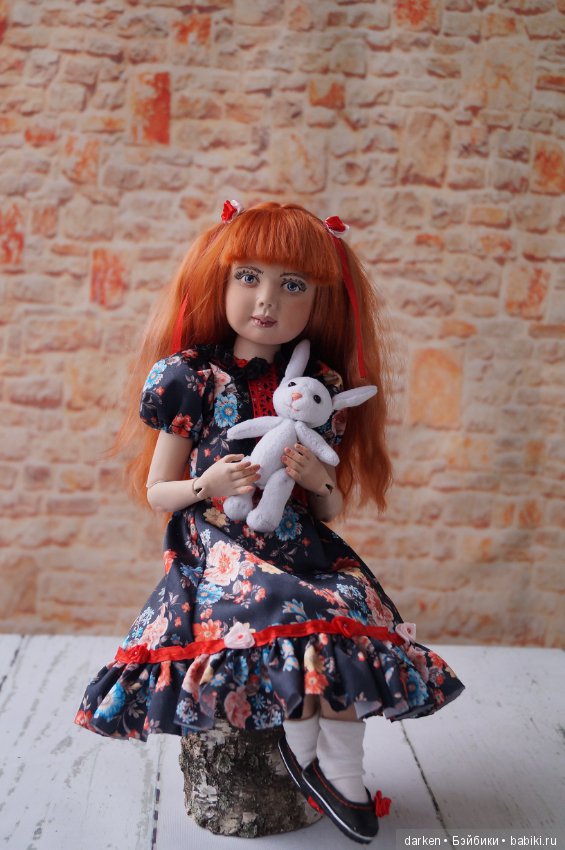 Моя Настенька. Шарнирная кукла Светланы Кузнецовой (фото 4)