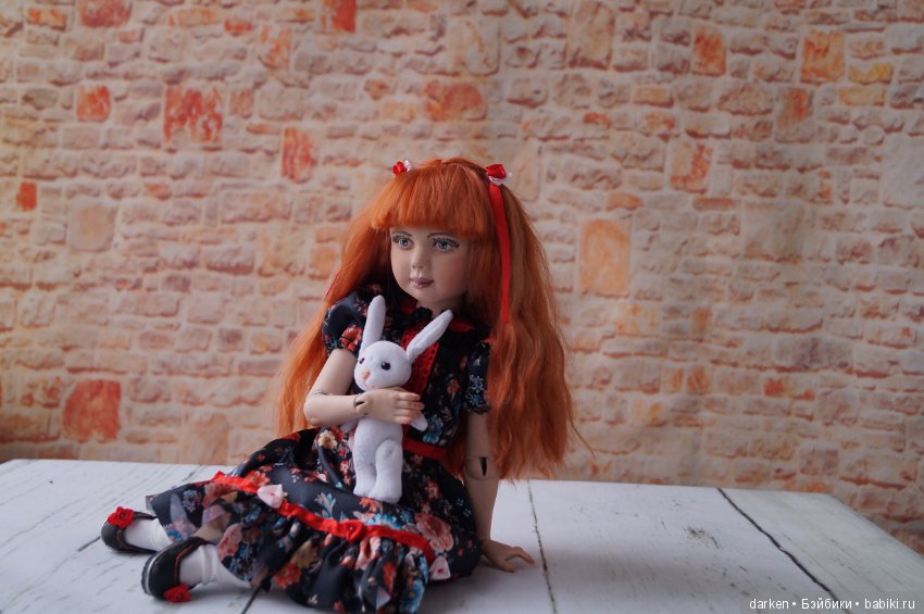 Моя Настенька. Шарнирная кукла Светланы Кузнецовой (фото 5)