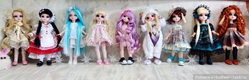 Кукольные полки — Куклы Звезды подиума (Angel Collection): шарнирные (фото 2)