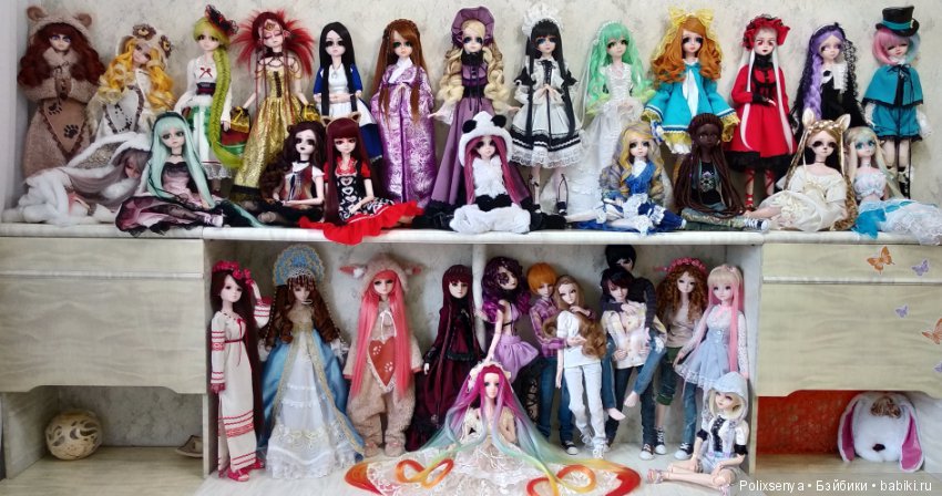 Кукольные полки — Куклы Звезды подиума (Angel Collection): шарнирные