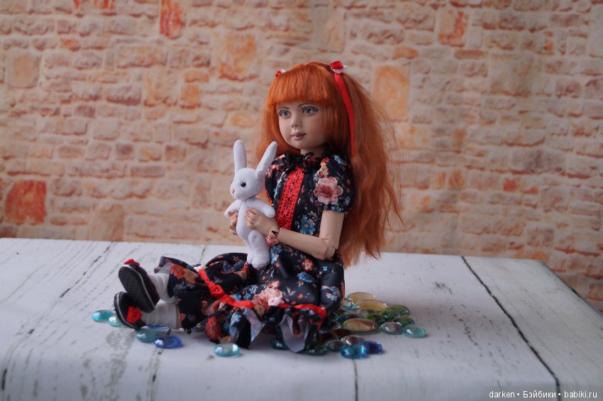 Моя Настенька. Шарнирная кукла Светланы Кузнецовой (фото 3)
