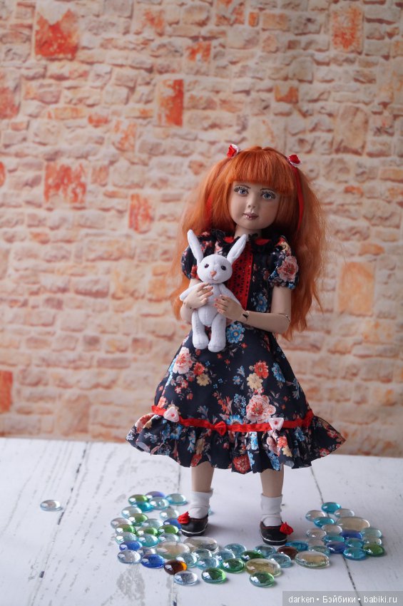 Моя Настенька. Шарнирная кукла Светланы Кузнецовой (фото 2)