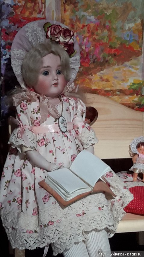 Месяц в деревне — Антикварные куклы Kestner (Кестнер) JDK: Хильда (фото 3)