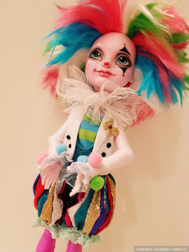 Девочка - клоун — Куклы Monster High и Ever After High: G1 (фото 3)