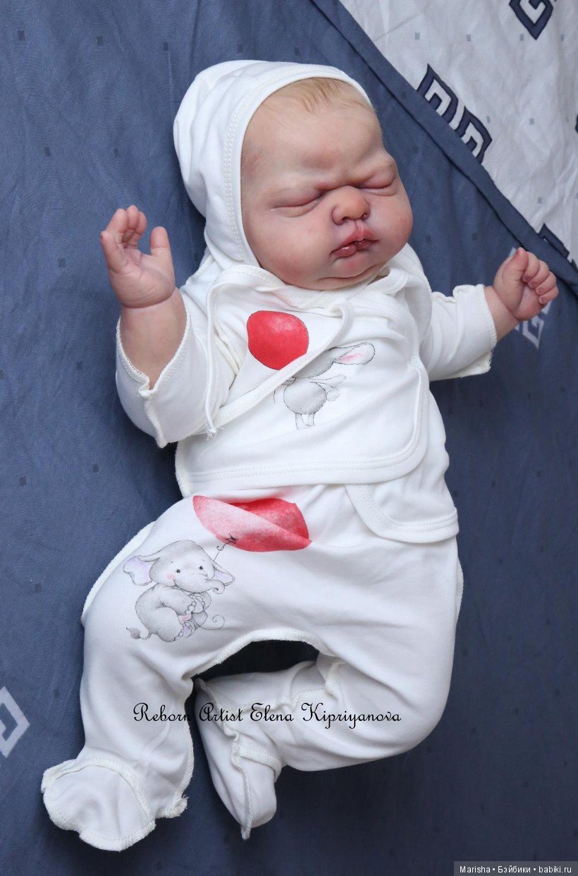 Kai скульптора Nicole Russell, автор куклы Елена Киприянова (фото 5)