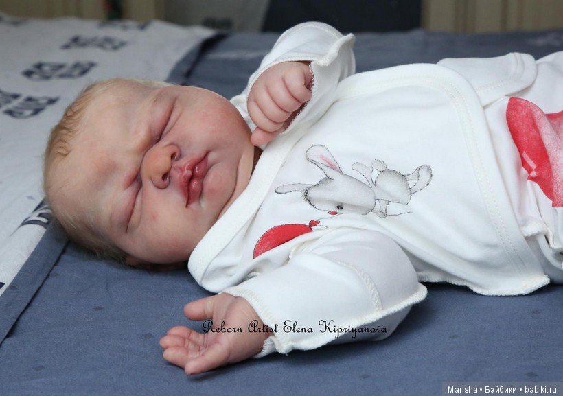 Kai скульптора Nicole Russell, автор куклы Елена Киприянова (фото 6)