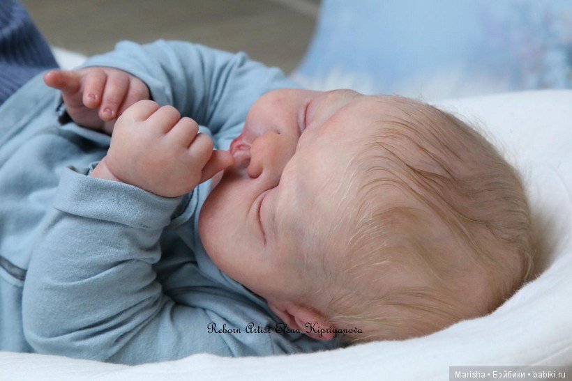 Kai скульптора Nicole Russell, автор куклы Елена Киприянова (фото 9)