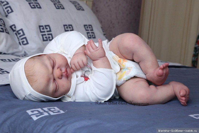 Kai скульптора Nicole Russell, автор куклы Елена Киприянова