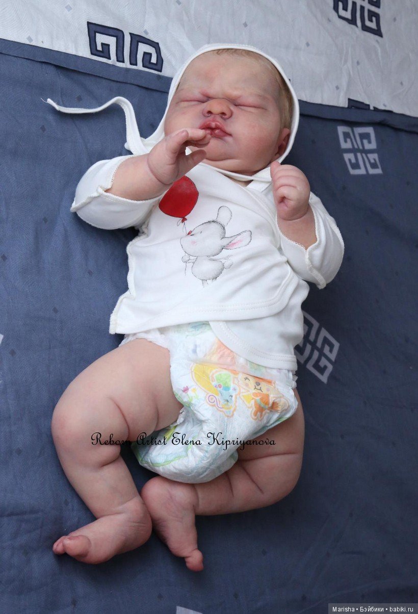 Kai скульптора Nicole Russell, автор куклы Елена Киприянова