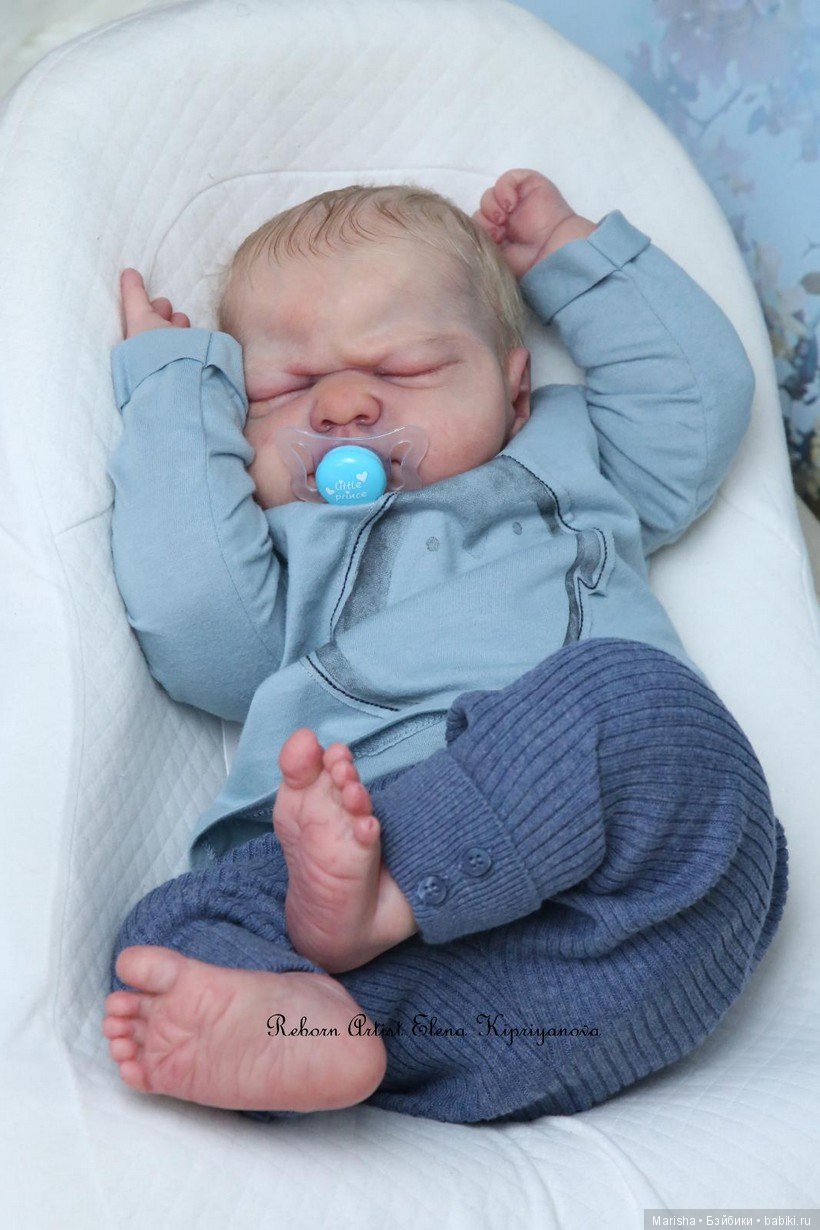 Kai скульптора Nicole Russell, автор куклы Елена Киприянова