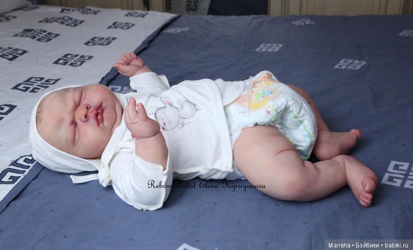 Kai скульптора Nicole Russell, автор куклы Елена Киприянова